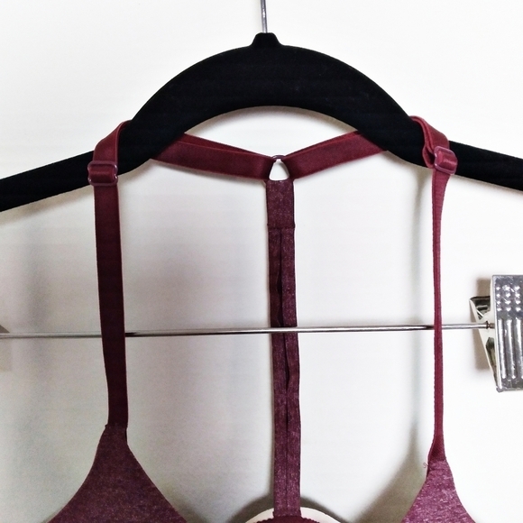 Victoria's Secret Racerback Semi Demi Front Close Bra 32C - Picture 4 of 6